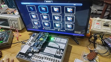 Demonstration of LCD TV TRAINER Kit by Vinytics Service Engineer, SBP GP AZAMGARH
