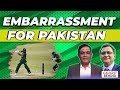 Embarrassment for pakistan  caught behind