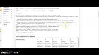 Overview of Healthy Lifestyle Assessment-Module 2