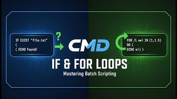 CMD If Statements & For Loops
