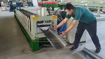 gutter roll forming machine size 400