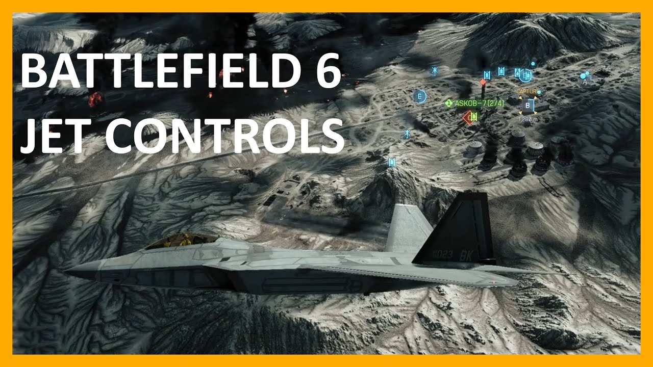 Battlefield 6 - Jet Controls Guide - YouTube