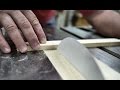 Jak rozřezat dřevo papírem