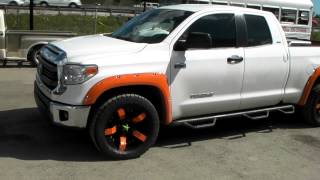 DUBSandTIRES.com 20 Inch XD Series Rockstar 2 XD811 Black Painted Wheels 2014 Toyota Tundra Miami