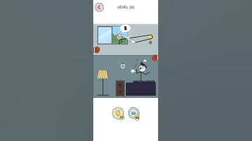 Thief puzzle(weegoon) -Funny stick man brain puzzle game -level 211  Android gameplay walkthrough