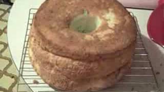 Angel food cake-part 2 (box mix ...