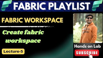 5. How to Create a Workspace in Microsoft Fabric | Microsoft Fabric Playlist