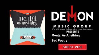 Watch Mental As Anything Sad Poetry video