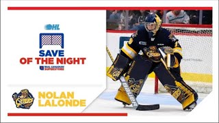 OHL Save Of The Night | Nolan Lalonde | April 11, 2022