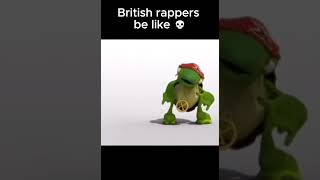 british turtle rapping meme #shorts #memes