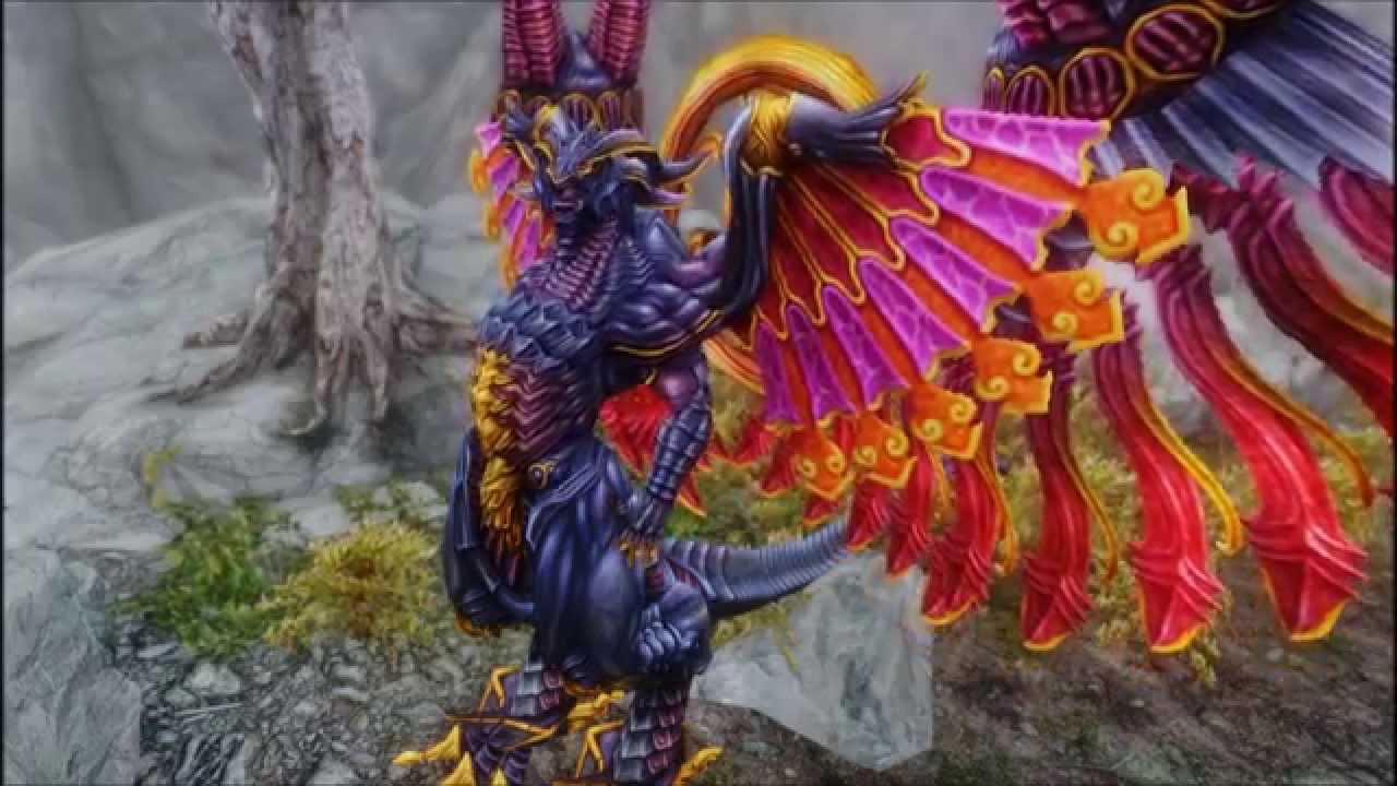 Skyrim Final Fantasy X Bahamut Armor Mod Youtube