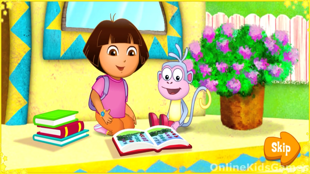 Dora The Explorer Free Online Dora Games for kids Part 3 - YouTube.