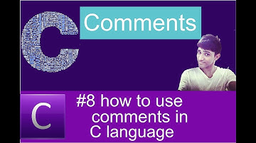 #8 How to Use Comment in C language (hindi/urdu) | Shubham Jangid
