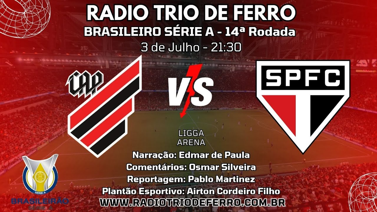 Athletico PR X S O Paulo Ao Vivo YouTube Maxresdefault