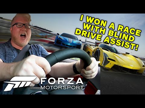 I won a race with BLIND DRIVE ASSIST - Forza Motorsport (Xbox Series X)