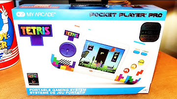 Tetris Custom Retro Video Game Pocket Player Pro Handheld by My Arcade Review! 🕹️