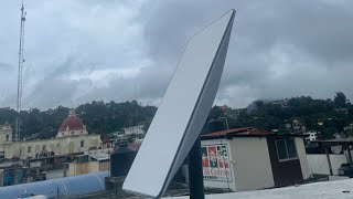 Instalando Starlink, internet satelital de alta velocidad para zonas rurales. Elon Musk no nos falló