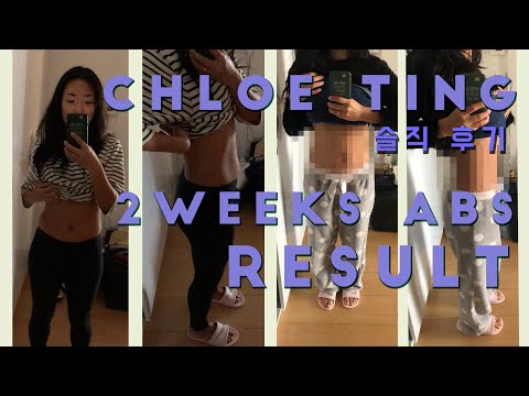 [운동로그] 클로이팅 복근 2주 솔직한 후기 | Chloe ting 2weeks challange ABS