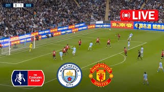 Manchester City vs Manchester United | Emirates Fa Cup 2023/23 | Efootball Pes 21 Gameplay