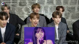 Seventeen Reaction BLACKPINK Love To Hate Me + You Never Know - The Show