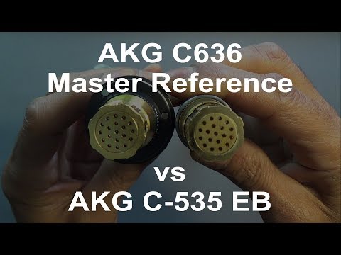 AKG C636 Master Reference vs AKG C-535 EB (vocal microphone review)