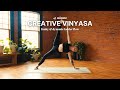 45 minute creative vinyasa  funky ladder flow yoga