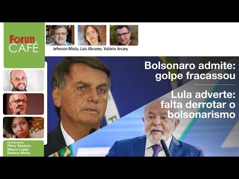 Fórum Café 10.10.22 # Lula, a chantagem da mídia e o golpe de Bolsonaro no  STF - Revista Fórum