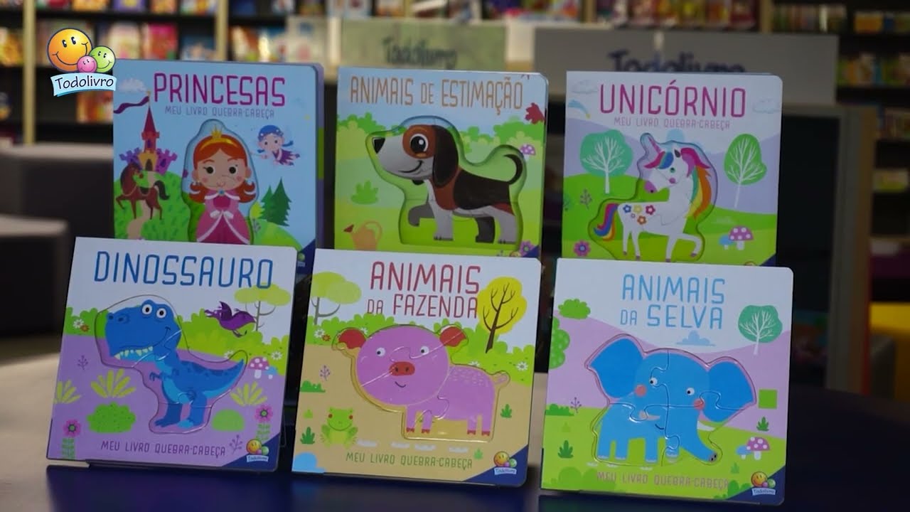 Todo Livro - Dinossauro em Quebra Cabeça