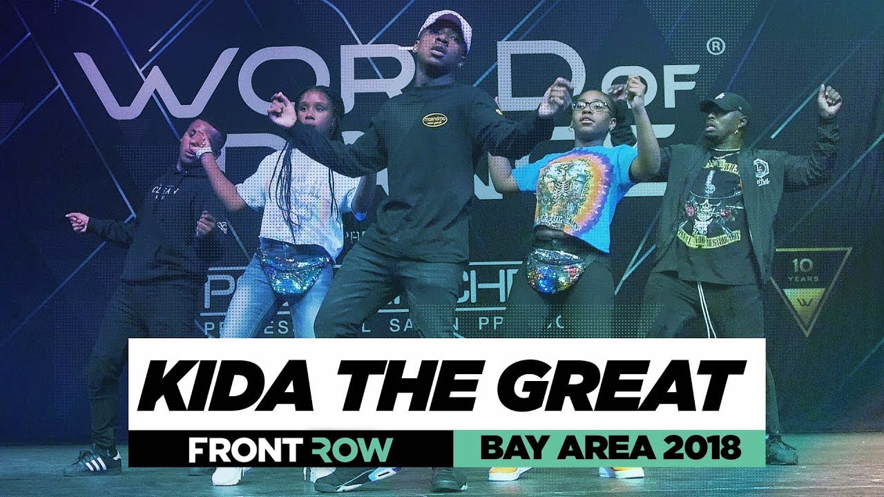 Kida The Great  FrontRow  World of Dance Bay Area 2018   WODBAY18