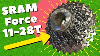 Force 22 11-28t Cassette Feature Review Weight PG-1170 YouTube