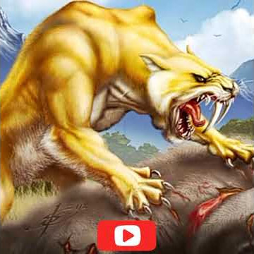 mammoth vs saber tooth tiger ice age #shorts#10dayschallenge