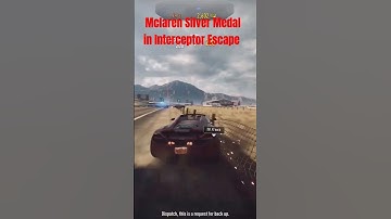 Silver Any Interceptor in NFS| Intense Scenes | #gamingshorts #mclaren12c #shorts #interceptor #nfs