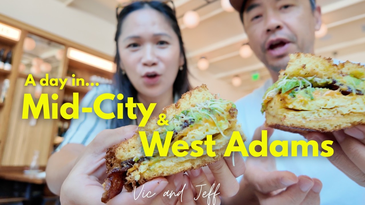 A day in West Adams & Mid-City, LA - where to eat (11 spots | Central LA food guide)