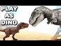 WE START A REX FAMILY AND HUNT DOWN SPINOS | PLAY AS DINO | ARK SURVIVAL EVOLVED