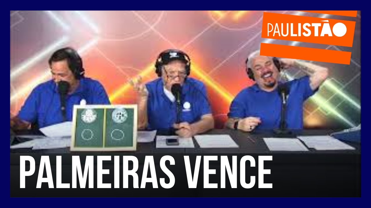 Confira os melhores momentos de Palmeiras 2 x 0 Guarani com Silvio Luiz, Bola e Carioca