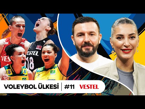 🔴 Canlı Yayın | Paris 2024 Yaz Olimpiyat Oyunları Elemeleri: Brezilya-Türkiye | Voleybol Ülkesi #11