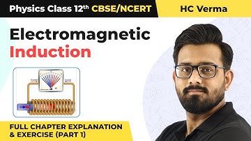 Electromagnetic Induction Full Chapter Explanation (Part 1) | Class 12 Physics HC Verma | Chapter 38