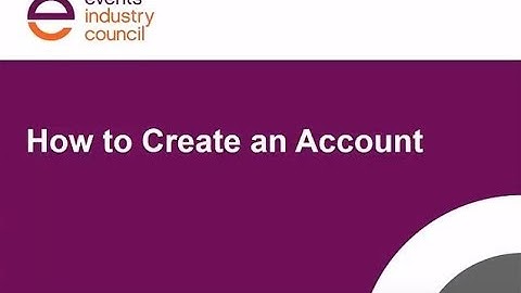 How to Create an Account