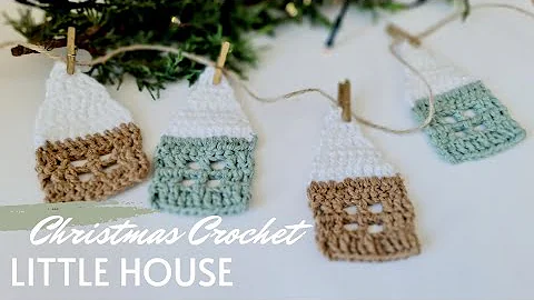 Create Adorable Crochet Christmas Houses Easily