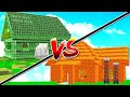 CREEPER HOUSE vs LAVA HOUSE IN MINECRAFT!