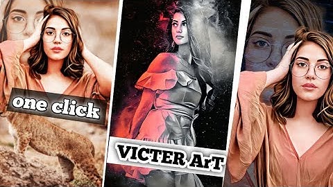 Just one click Create Victor Art Image || Cartoon photo Editing in mobile Avatar New photo Editing