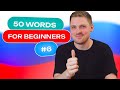 Russian Vocabulary - 50 words per week #6 | A1 level