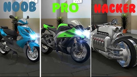 Motorcycle at 400km/h 😰😱|| Traffic Rider - Noob vs Pro vs Hacker