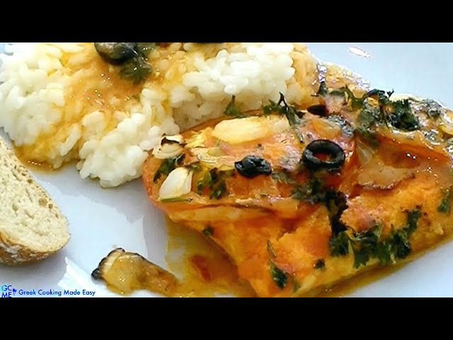 Fish Plaki Made Easy (Greek baked fish) - Psari plaki - Ψάρι Πλακί | Greek Cooking Made Easy