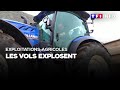 Ref:rYimyzRGOOA Exploitations agricoles : les vols explosent