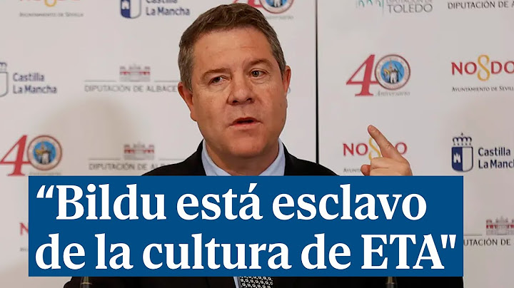 Page pide un pacto de Estado para evitar que Bildu sea decisivo: "Está esclavo de la cultura de ETA"