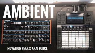 Ambient music made on Novation Peak and Akai Force - Rico Benavides (Relaxing, Chill)