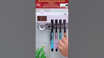 Máy Khử Khuẩn Bàn Chải Đánh Răng Hachiko | Tiêu Diệt 98% Vi Khuẩn | Bảo Vệ Sức Khỏe Răng Miệng