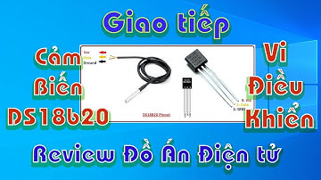 Cảm biến DS18b20, Pic16F877a + nút nhấn + relay + LCD1602,   Review đồ án
