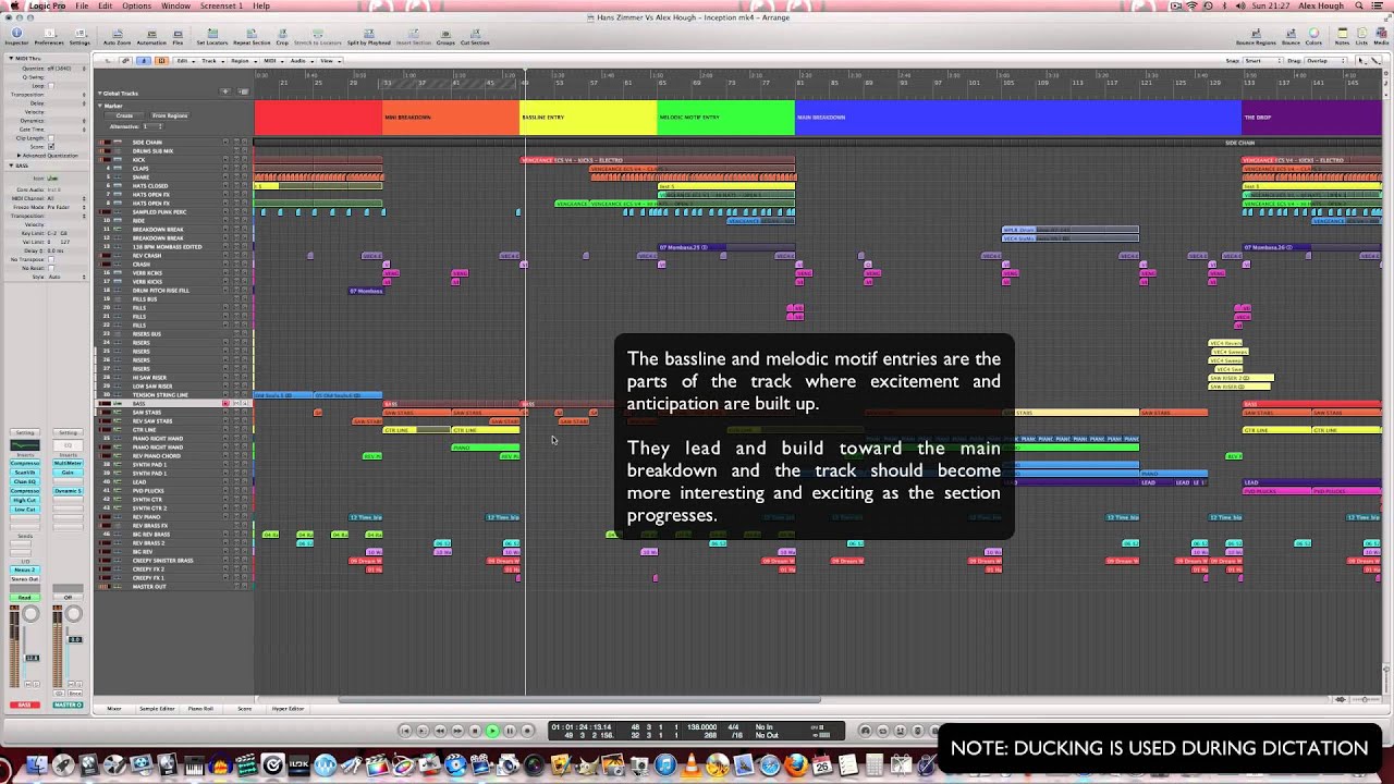 Introduction to trance structure - Hans Zimmer vs Alex Hough 'Inception Time'